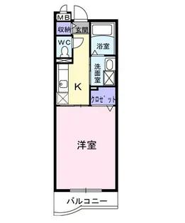 ルピナス【3階】の間取り