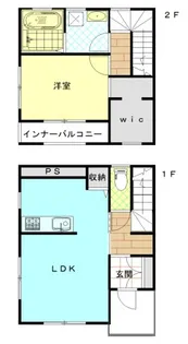 コンフォートNS【1階】の間取り