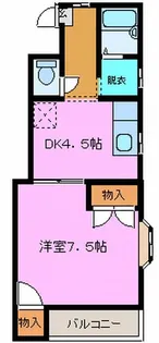 ホワイトレジデンス【3階】の間取り