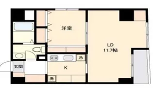 東京凱捷ビル【6階】の間取り