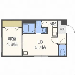 アビタシオンボナール【3階】の間取り