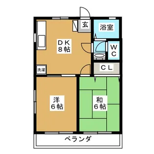 グランドソレーユ【1階】の間取り