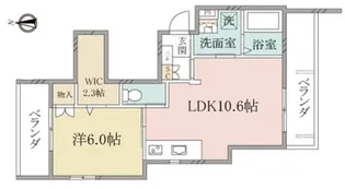 (シニア限定)ヘーベルヴィレッジ江古田~メゾン ミモザ~【2階】の間取り
