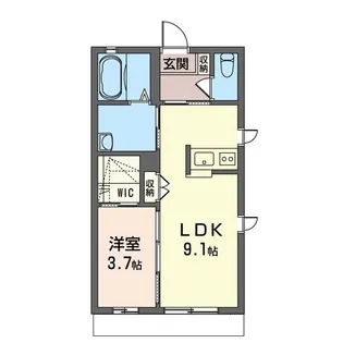 シュシュ・ド・メゾンII【1階】の間取り