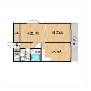 プロスパ77【2階】の間取り