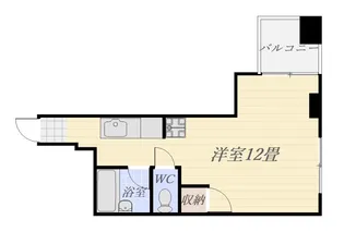 上杉第8マンション中央【2階】の間取り