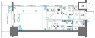 ZOOM横濱EAST【7階】の間取り