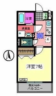 メゾン・ド・ボヌール【2階】の間取り