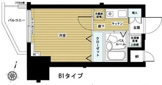 フェニックス笹塚駅前【8階】の間取り