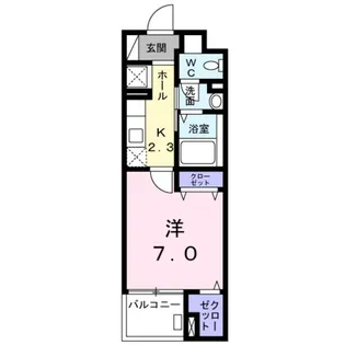 グランツ グルン【3階】の間取り