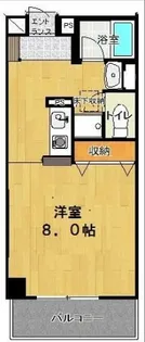 カーサフォンテ【1階】の間取り
