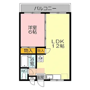 ラビットハウス Yamanaka【2階】の間取り