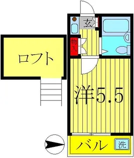 ルミエール柏第1【1階】の間取り