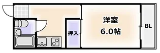 ルネ北畠【2階】の間取り