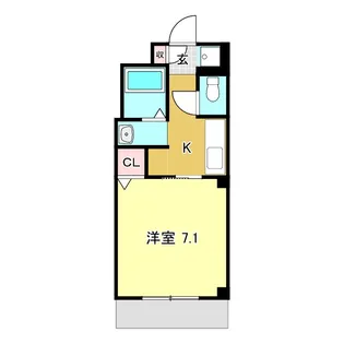 コーラル【1階】の間取り