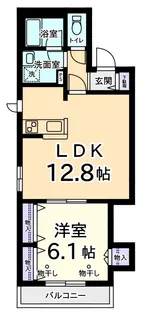 Luna Piena【2階】の間取り