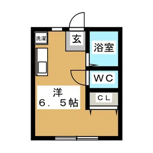 石井ハイツ【1階】の間取り