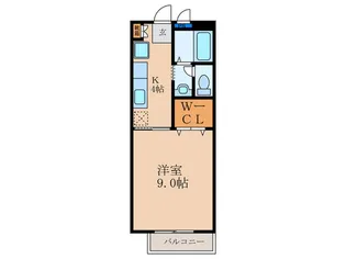 メゾンアクシス【2階】の間取り