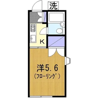 カントリーアームズ【2階】の間取り