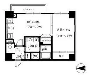 ルナ・シエモア【3階】の間取り