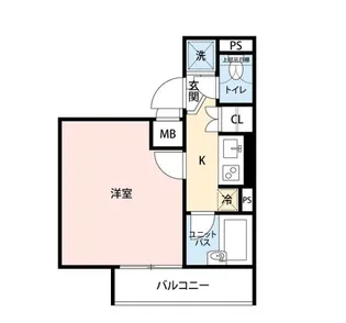 ルーブル永福町弐番館【2階】の間取り