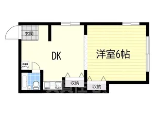 富士マンション【2階】の間取り