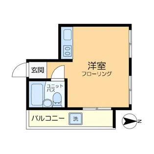 サンプラハ第二木場【5階】の間取り