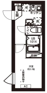 レピュア駒込レジデンス【1階】の間取り