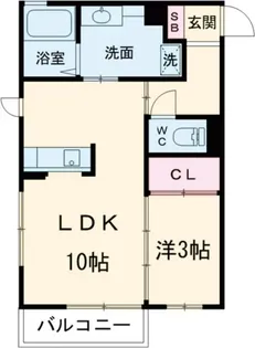 ルミエール桜【2階】の間取り