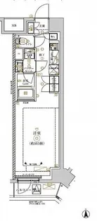 RELUXIA CITY 北新宿【1階】の間取り