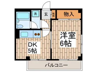 池上ハイツ【1階】の間取り