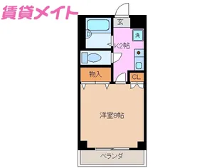 メゾン・シグナス大安I【2階】の間取り