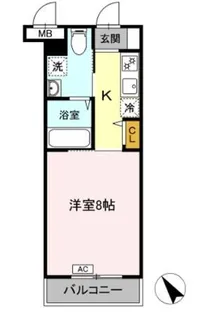 ティーダヒルズ【2階】の間取り