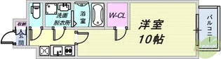ユニバーサルビル・アネックス【6階】の間取り