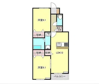 Riz【1階】の間取り