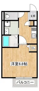 J’s Garden【1階】の間取り