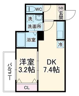 (仮称)ジーメゾン指扇アヴニール【1階】の間取り