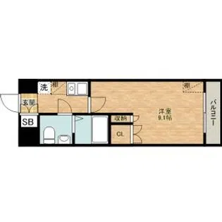 ヴィラ・フェザントII【3階】の間取り