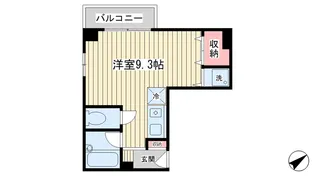 メルシー小山【2階】の間取り