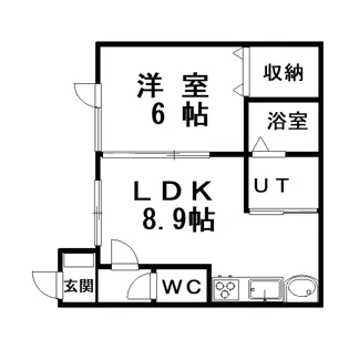 River garden【1階】の間取り