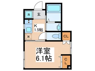ロイヤルホ-ル東京【1階】の間取り