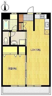 天神ビル【4階】の間取り
