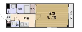 光徳マンション【3階】の間取り
