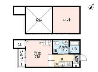 sola casa【2階】の間取り