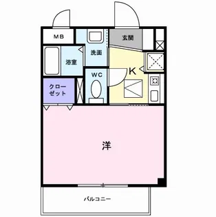 ルーチェワン II【1階】の間取り