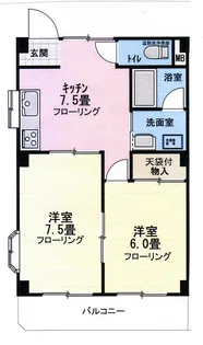 フォレスト相模【2階】の間取り