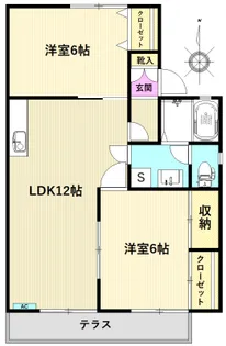 グリーンエクセルA【1階】の間取り