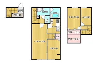 Road&Sky【2階】の間取り