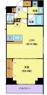 ジェノヴィア本羽田スカイガーデン【2階】の間取り