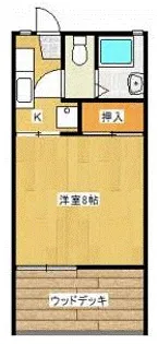 フォーブル大望【1階】の間取り